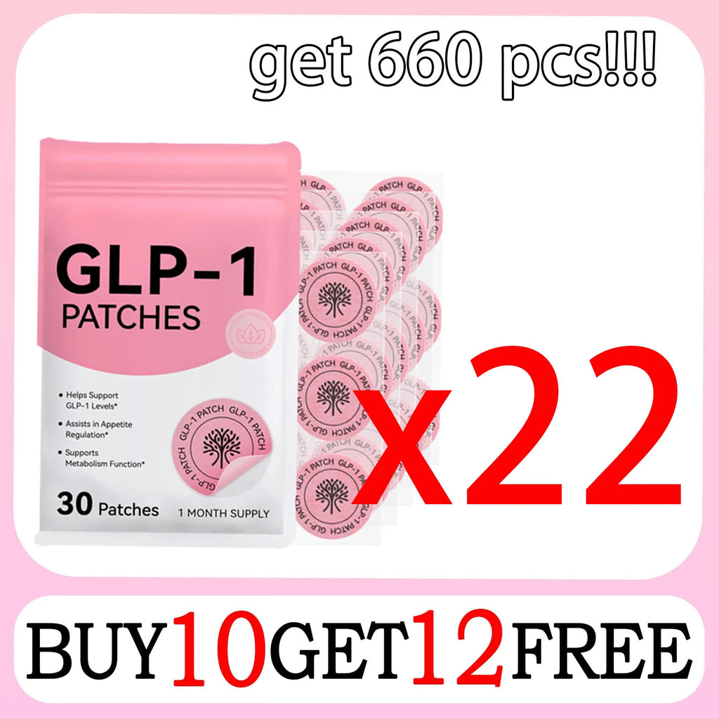 GLP-1 PATCHES – Routine Minceur & Équilibre Métabolique (30 patchs / 1 mois)