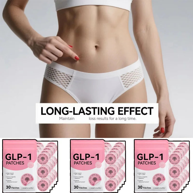 GLP-1 PATCHES – Routine Minceur & Équilibre Métabolique (30 patchs / 1 mois)