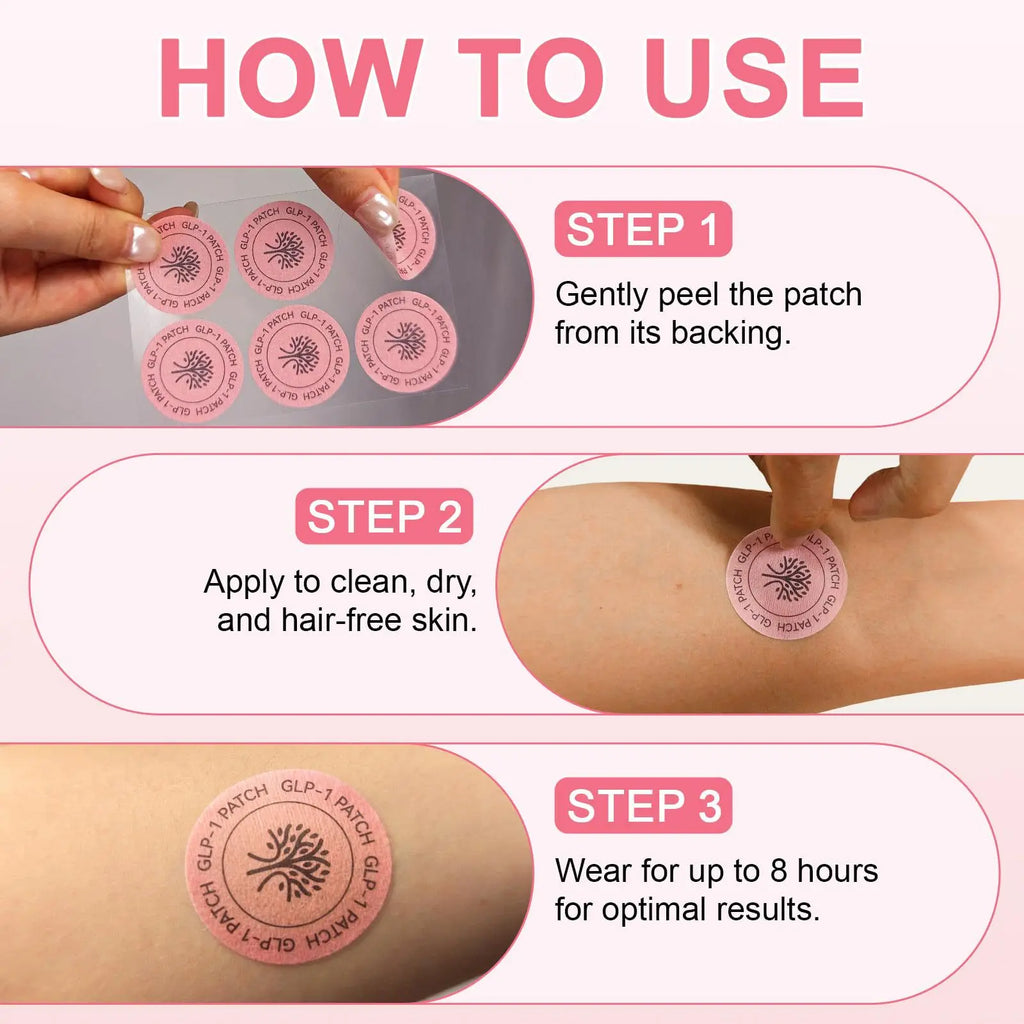 GLP-1 PATCHES – Routine Minceur & Équilibre Métabolique (30 patchs / 1 mois)